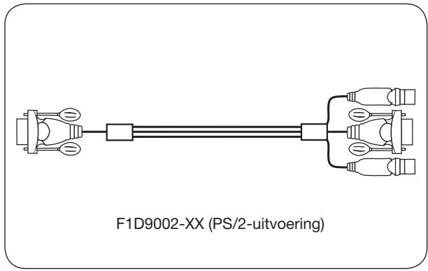 BELKIN OMNIVIEW E SERIES KVM SWITCH - Kabels: - 1