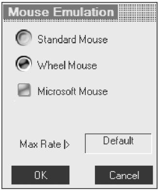 BELKIN OMNIVIEW IP 5216K #F1DP216GEA - Paramètres avancés - Émulation de la souris - 1