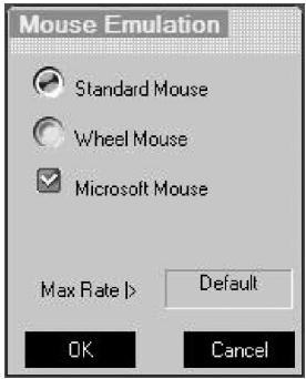 BELKIN OMNIVIEW IP 5216K #F1DP216GEA - Paramètres avancés - Émulation de la souris - 2