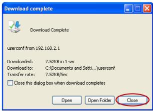 BELKIN ROUTEUR SANS FIL G #F5D7234ED4 - Enregistrement de la configuration actuelle - 3