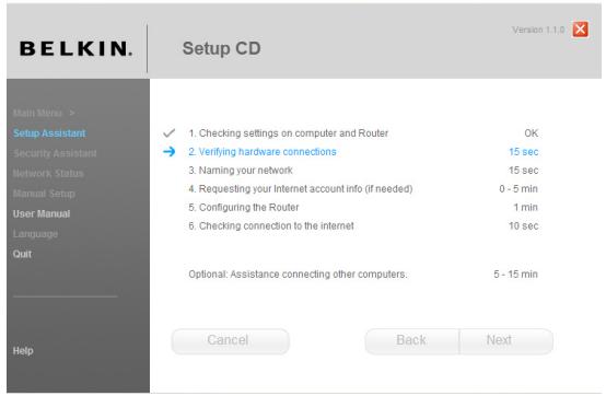 BELKIN ROUTEUR SANS FIL G #F5D7234ED4 - Attribution d'un nom à votre réseau sans fil. - 1