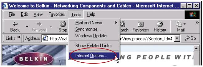 BELKIN ROUTEUR SANS FIL G #F5D7234ED4 - Internet Explorer 4.0 ou version ultérieure - 1