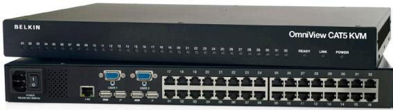 BELKIN SWITCH CAT5 216 OMNIVIEW® SMB #F1DP216AEA - 1