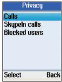 BELKIN TÉLÉPHONE INTERNET DE BUREAU POUR SKYPE #F1PP010ENEASK - Confidentialité - 1