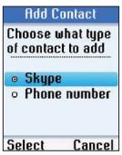 BELKIN TÉLÉPHONE INTERNET DE BUREAU POUR SKYPE #F1PP010ENEASK - Ajouter un contact - 4