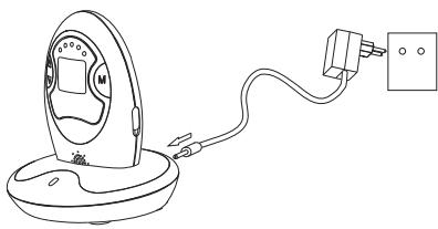 BABYMOOV BABYPHONE HIGH CARE,  ECOUTE-BEBE VIDEO ULTIMATE CARE - Carga y funciona sobre su base - 3