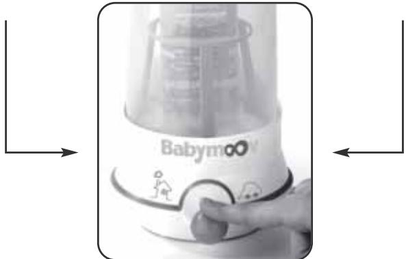 BABYMOOV TURBO VAPEUR - Chauffe-biberon Turbo Vapeur maison/voiture - 13