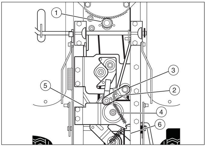 MURRAY 425618X51 - De aandrijfriem van de motor verwijderen - 1