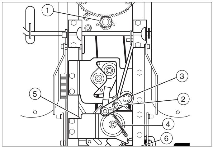 MURRAY 425618X51 - Dépose de la courroie de transmission du moteur - 1