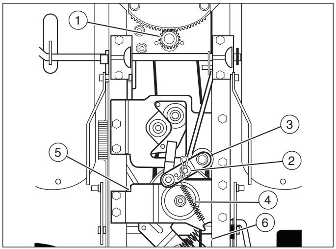 MURRAY 425618X51 - Rimozione della cinghia di trasmissione del motore - 1