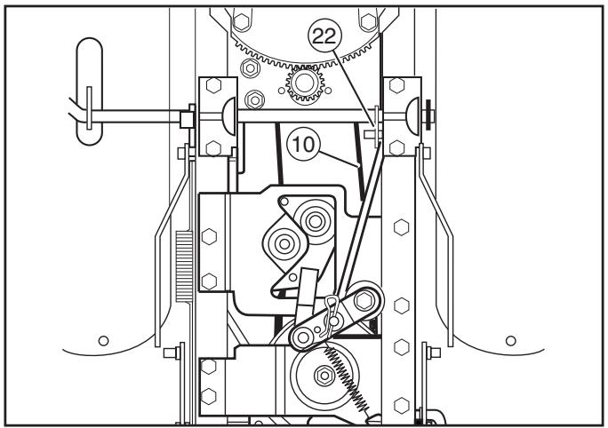 MURRAY 425618X51 - De aandrijfriem van de motor installeren - 2