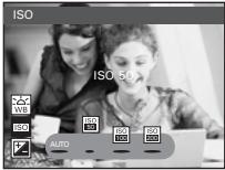 ISO ISO 50 WB ISO AUTO ISO 50 ISO 100 ISO 100