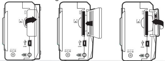 POLAROID PDC 2150A - Insérer la Carte SD (Secure Digital) - 1