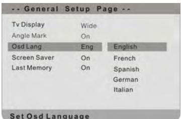 POLAROID PDU-1045 - General Setup Page (Page de configuration générale) - 2
