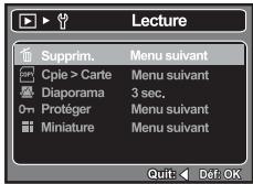 POLAROID A530 - Menu lecture - 1