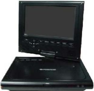 POLAROID DPA-07032S - Écran LCD tournant - 2