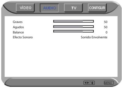 POLAROID FLU-2632I - Personalizar la Configuración de AUDIO - 4