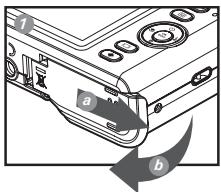 POLAROID I1035 - Insertion de la carte SD - 1