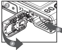 POLAROID I1035 - Insertion de la carte SD - 3