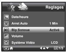 POLAROID I1035 - - Activation / désactivation du signal sonore - 1