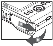 POLAROID I1035 - Insertion et retrait de la pile - 4