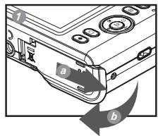 POLAROID I1035 - Insertion et retrait de la pile - 1