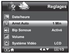 POLAROID I1035 - Réglage de l'arrêt automatique - 1