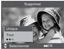 POLAROID I735 - - Suppression des photos, et des clips vidéo ou audio - 1