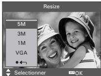 POLAROID I735 - Changer la taille de l'image - 2