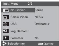 POLAROID I735 - Mise à jour des numéros de fichiers - 1
