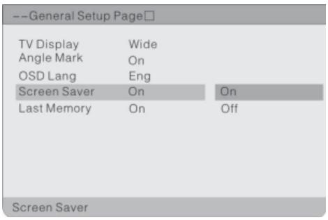 POLAROID PDU-1063 - GENERAL SETUP (configuration générale) - 1