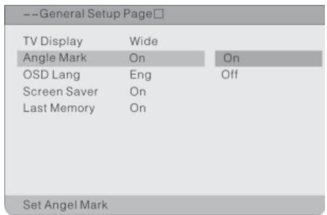 POLAROID PDU-1063 - GENERAL SETUP (configuration générale) - 2