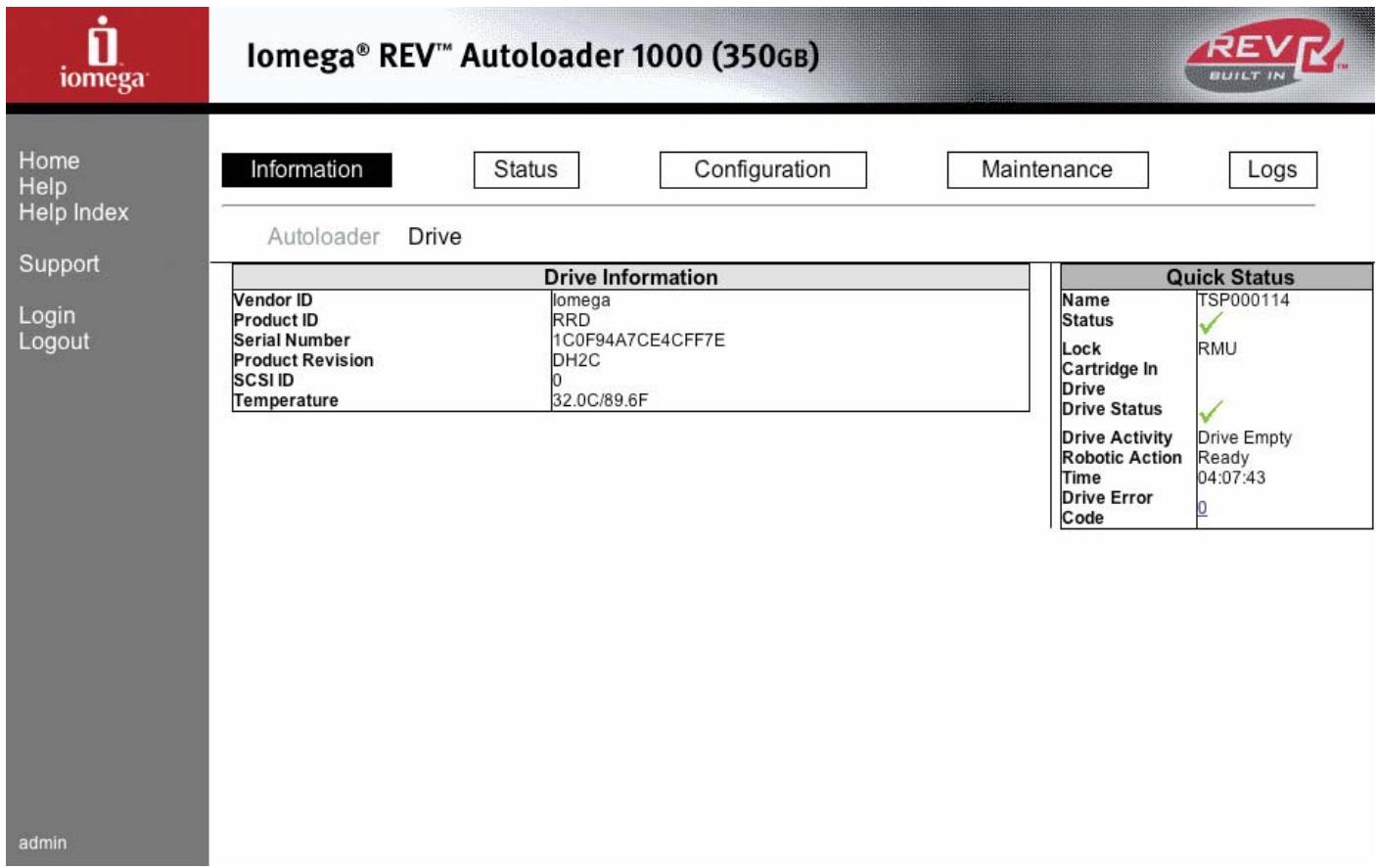 IOMEGA REV AUTOLOADER 1000 - Lecteur (drive) - 1
