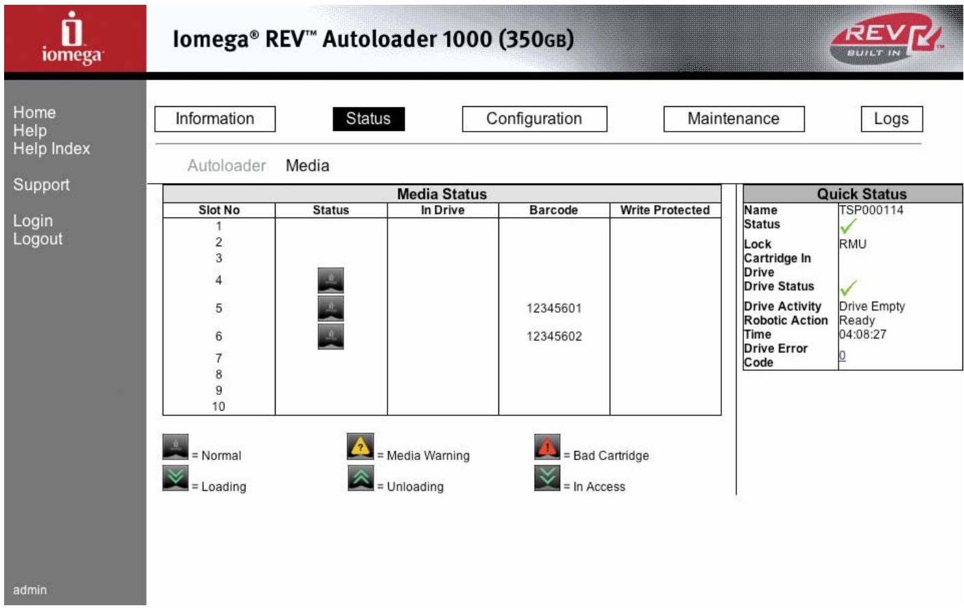 IOMEGA REV AUTOLOADER 1000 - Médias - 1
