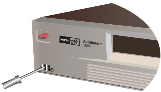 IOMEGA REV AUTOLOADER 1000 - Mise sous tension du système - 1