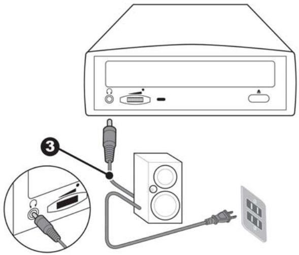 IOMEGA SUPER DVD WRITER 22X DUAL-FORMAT USB 2.0 - Connexion - 2