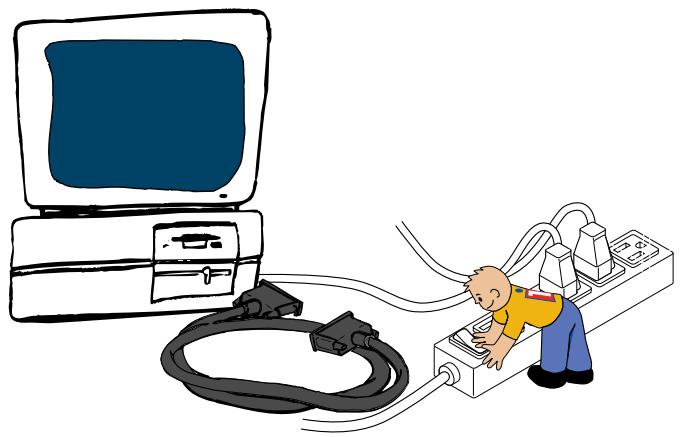 IOMEGA ZIP 100 SCSI - Éteignez votre Mac et tous les périphériques connectés à ce dernier. - 1