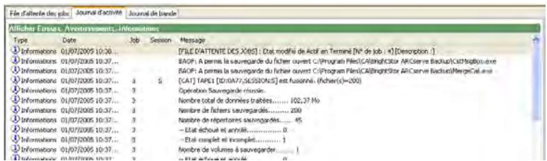 IOMEGA BRIGHTSTOR ARCSERVE BACKUP - Résolution par brightstor arcserve backup des erreurs relatives aux unités de bande - 1