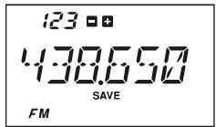 YAESU VX-2R - TX/RX independantes ("Splits quelconques") - 2