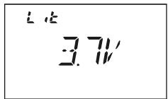 YAESU VX-2R - VERIFICATION DE LA TENSION DE BATTERIE - 1