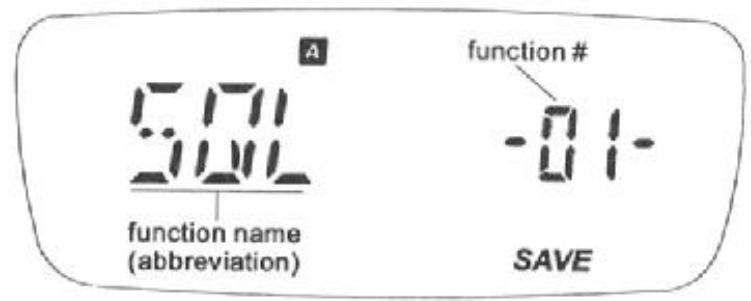 YAESU FT-50R - Les differentes fonctions du commutateur - 7