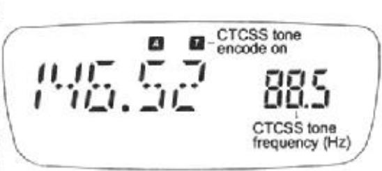 YAESU FT-50R - Squelch à code numérique DCS - 1