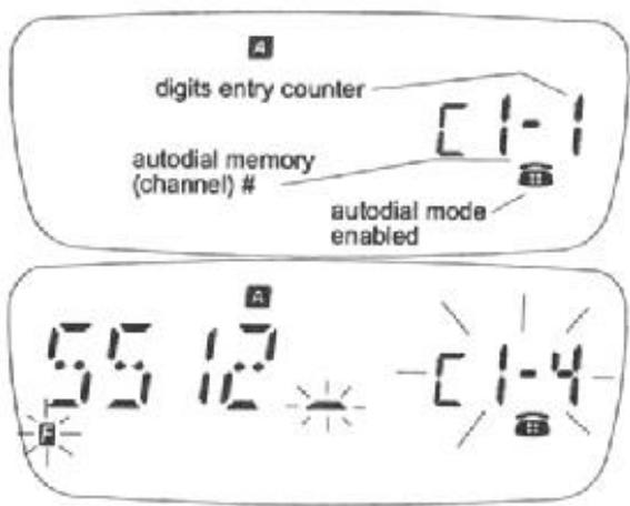 YAESU FT-50R - composeur de nombres en séquencesDTMF AUTODIAL - 1