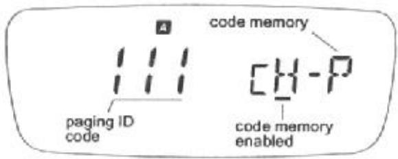 YAESU FT-50R - Programmation des mémoires de codes paging - 1