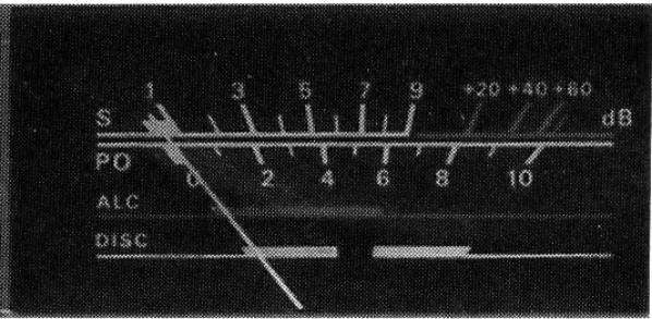 YAESU FT-736R - Commutateur METER et galvanomètre - 2
