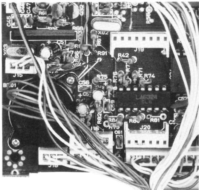 YAESU FT-736R - Carte Squelch code B.F. (CTCSS, Tone squelch / FTS-8) - 2