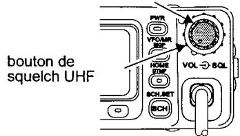 YAESU FT-8100R - Réglage du volume sonore et duquelch - 2