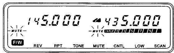 YAESU FT-8100R - Réduction temporaire du volume sonore - 2
