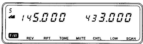 YAESU FT-8100R - Fonctionnement par mémorisation de l'activité sur la bande - 2