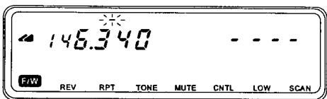 YAESU FT-8100R - Décalage standard pour le fonctionnement avec relais - 2